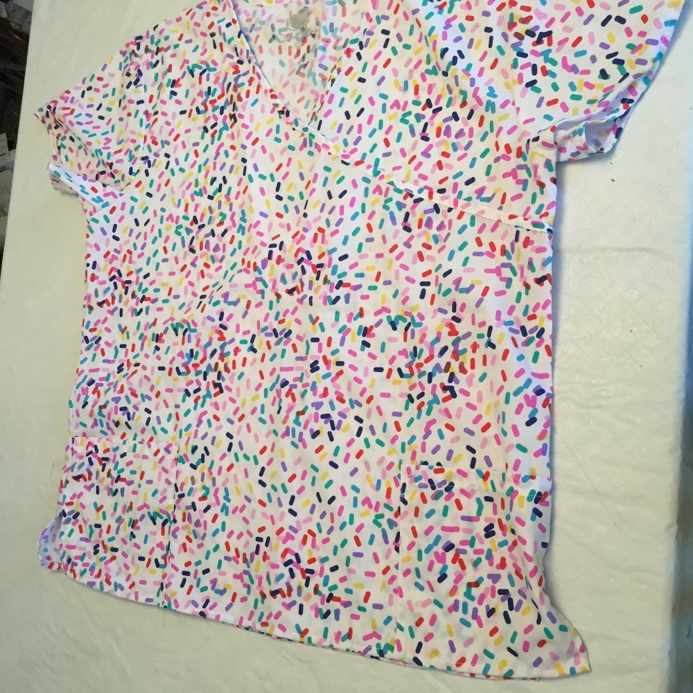 Womens Scrub Top XL
